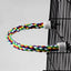 Parrot Rope Perch Colourful Bird Cage Toy Cotton Bungee Swing for Pet Birds - 105CM