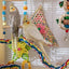 Parrot Rope Perch Colourful Bird Cage Toy Cotton Bungee Swing for Pet Birds - 105CM