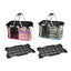 Pet Outdoor Carrying Baskets Portable Cat Dog Travel Bags Pet Carrier Breathable - Blue