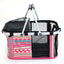 Pet Outdoor Carrying Baskets Portable Cat Dog Travel Bags Pet Carrier Breathable - Blue