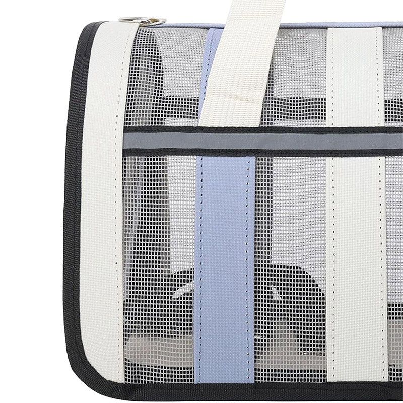 Pet Carrier Bag Portable Travel Cat Tote Bag Soft Breathable Cat Bag for Outdoor - Green