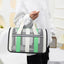 Pet Carrier Bag Portable Travel Cat Tote Bag Soft Breathable Cat Bag for Outdoor - Green