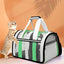 Pet Carrier Bag Portable Travel Cat Tote Bag Soft Breathable Cat Bag for Outdoor - Green
