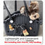 Pet Basket Outdoor Portable Large Capacity Standard Pets Durable Breathable - Grey