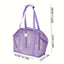 Escape Proof Pet Carrier Mesh Shoulder Bag Small Pet Travel Secure Strap Use