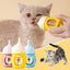 Silicone Pet Milk Feeding Bottle with Scale for Small Puppies and Kittens 20ml 80ml - 80ml-Pink