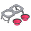 Portable Pet Water and Food Bowl for Cats and Dogs Travel Feeding Dish Bowl