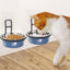 Stainless Steel Pet Bowl Hanging Cat Food Water Bowl Durable for Dogs and Cats - Red-12cm