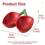 Strawberry Ceramic Tilted Pet Bowl Set Cat Dog Double Elevated Non Slip Feeding
