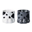 Ceramic Cat Food Bowl Cute Drinking Bowl for Pets Non Slip Food Water Dish Bowl - White