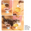 Flower Ceramic Cat Bowl Pet Food Bowl Snack Tray for Cats and Small Pets Feeding - Yellow