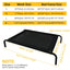 Heavy Duty Pet Raised Bed Elevated Trampoline Hammock Cat Dog Raised Deluxe - M