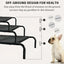 Heavy Duty Pet Raised Bed Elevated Trampoline Hammock Cat Dog Raised Deluxe - M
