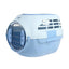 Dog and Cat Carrier Large Space Removable Sunroof Air Carrier for Pet Travel - Blue