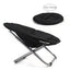 Folding Pet Bed Chair Portable Round Dog Bed Cat Bed Cushion for Pets Indoor Use - Grey