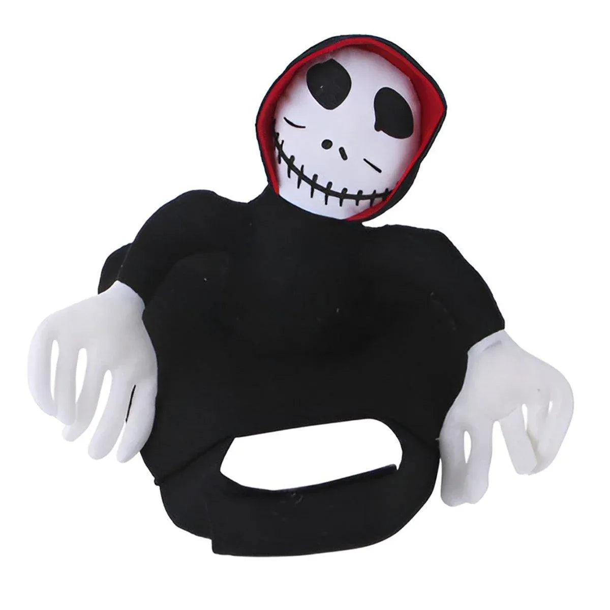 Halloween Dog Costume Pet Accessories Funny Dress Up for Small Medium Dogs - Little Devil Riding-L