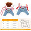 Halloween Dog Costume Pet Accessories Funny Dress Up for Small Medium Dogs - New Pirate-M