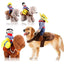 Halloween Dog Costume Pet Accessories Funny Dress Up for Small Medium Dogs - New Pirate-S