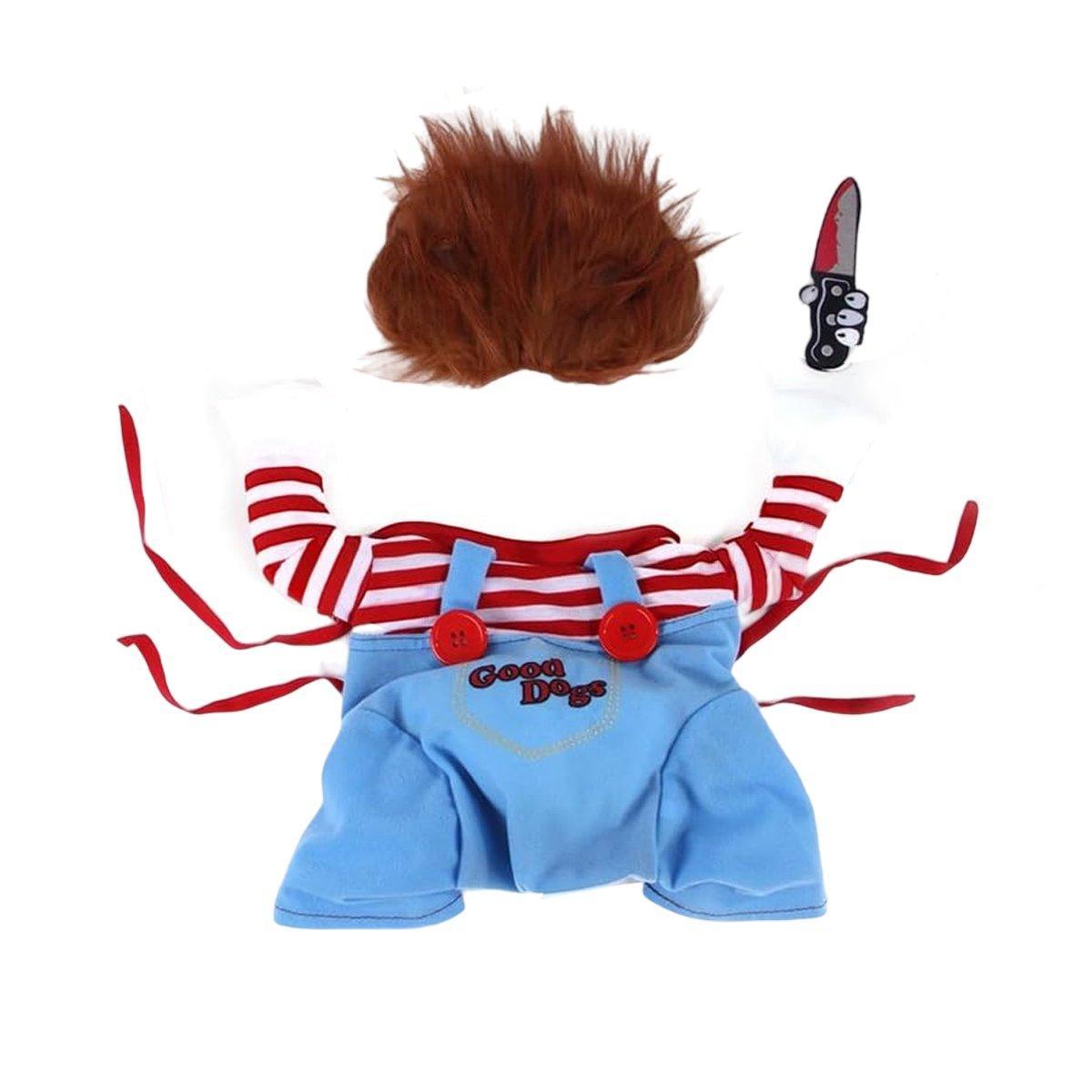 Halloween Dog Costume Pet Accessories Funny Dress Up for Small Medium Dogs - New Pirate-XL
