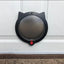 Cat Ear Pet Door for Cats and Dogs Easy In and Out Access Durable Pet Supplies - White