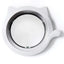 Cat Ear Pet Door for Cats and Dogs Easy In and Out Access Durable Pet Supplies - White