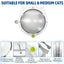 Cat Ear Pet Door for Cats and Dogs Easy In and Out Access Durable Pet Supplies - White