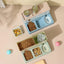 All in One Pet Feeding Bowl Cat Dog Water and Food Feeder Automatic Dispenser - Green