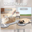 Pet Feeding Mat Non-slip Diatom Mud Absorbent Dirt-resistant Waterproof Placemat - Black-50x80cm