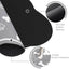 Pet Feeding Mat Non-slip Diatom Mud Absorbent Dirt-resistant Waterproof Placemat - Black-50x80cm