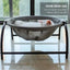 Hanging Bed Pet Litter Basket Cozy Cat Hammock Durable Comfortable Sleeping Spot - Black