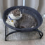 Hanging Bed Pet Litter Basket Cozy Cat Hammock Durable Comfortable Sleeping Spot - Black