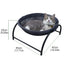 Hanging Bed Pet Litter Basket Cozy Cat Hammock Durable Comfortable Sleeping Spot - Grey