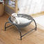 Hanging Bed Pet Litter Basket Cozy Cat Hammock Durable Comfortable Sleeping Spot - Grey