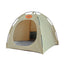 Folding Camping Pet Tent for Cats Puppy Bed Indoor Cat Nest Dog Cave Style House - Coffee