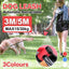 Durable Pet Leash for Small Dogs Adjustable Dog Leash Comfortable Pet Harness - Red-5M