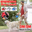 Durable Pet Leash for Small Dogs Adjustable Dog Leash Comfortable Pet Harness - White-5M