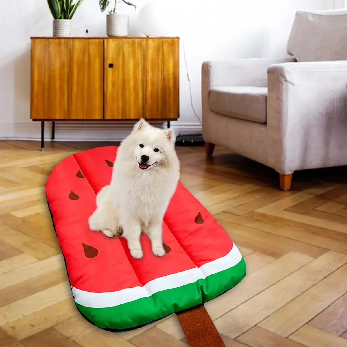Pet Sleeping Mat Waterproof Moisture Proof Stain Resistant Non Slip Washable - Apple