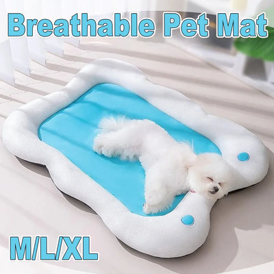 Soft Pet Bed for Dogs and Cats Washable Cushion Kennel Indoor Sleeping Mat Use - M