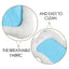 Soft Pet Bed for Dogs and Cats Washable Cushion Kennel Indoor Sleeping Mat Use - M
