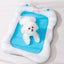 Soft Pet Bed for Dogs and Cats Washable Cushion Kennel Indoor Sleeping Mat Use - M