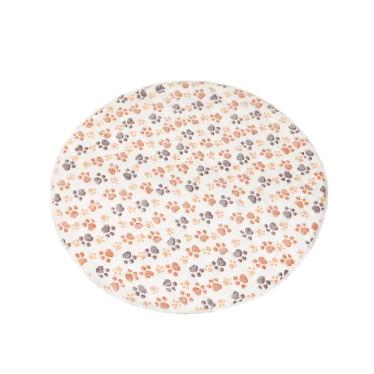 Waterproof Dog Pads Round Diaper Pads Pet Training Pads for Puppies and Dogs - White-55cm