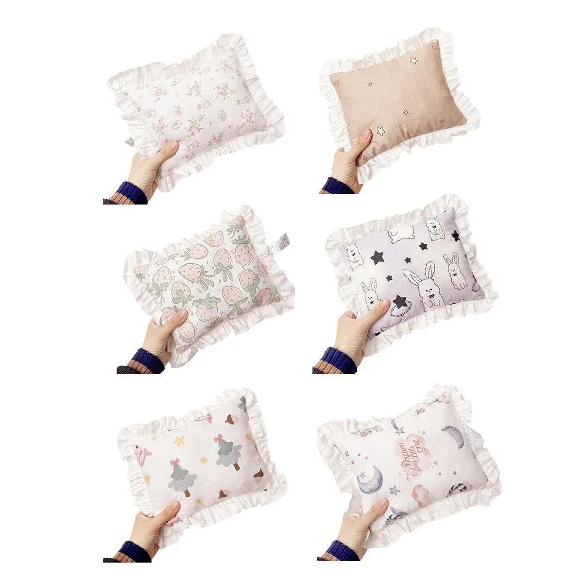 Lace Cat Pillow Soft Pet Cushion for Sleeping Comfortable Kitty Bed Cushion - White Rabbit