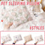 Lace Cat Pillow Soft Pet Cushion for Sleeping Comfortable Kitty Bed Cushion - Purple Rabbit