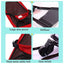 Pet Rocking Chair for Dogs Cats Foldable Pet Bed Portable Sleeping Lounger Chair - Red