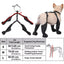 Dog Adjustable Suspender Boots Waterproof Dog Shoes Anti-Slip Pet Paw Protector - M
