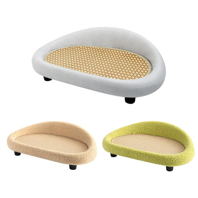 Large Cat Scratching Board Sofa Scratch Resistant Nest for Cats and Kittens - Green
