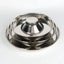 2pcs Stainless Steel Dog Cat Slow Feeder Pet Food Bowl Non-Slip Stop Eating Dish
