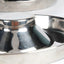 2pcs Stainless Steel Dog Cat Slow Feeder Pet Food Bowl Non-Slip Stop Eating Dish