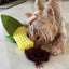 Simulation Corn Dog Chew Toy for Pets Durable Slow Feeder Toy for Dog Boredom