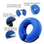 Grey Pet Dog Inflatable Soft Healing Collar Cone Wound Medical Cat Protective Jackets - M (27*27CM)